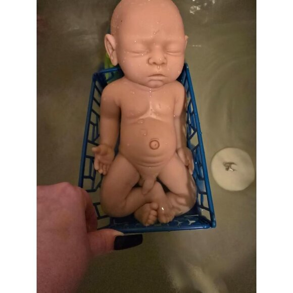 🆕12 inch Full Body Silicone Baby Dolls Boy for Kids Toddlers Reborn Baby Doll - Picture 2 of 9